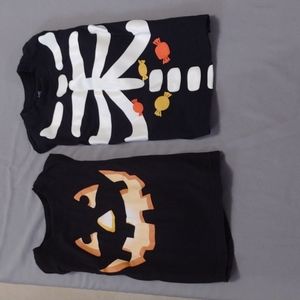 Unisex 2T Halloween Long Sleeve Shirt Lot* Great Used Condition*